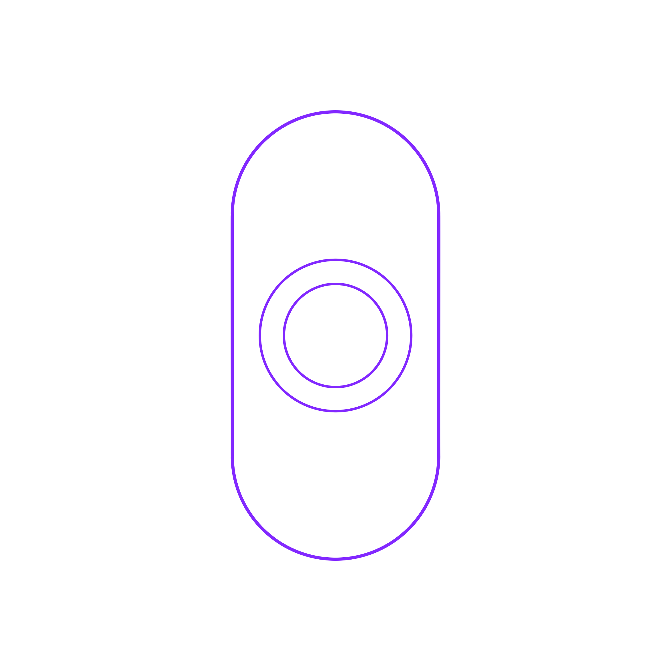 Buildings Door Bells Modern Doorbell Oval Sticker Outline Svg File Free Vectors